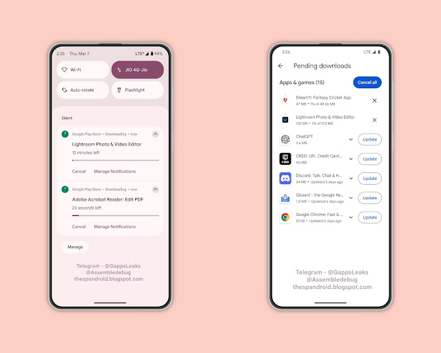 تعمل قوقل على إضافة ميزة تحميل أكثر من تطبيق في نفس الوقت إلى متجر قوقل بلاي Google Play