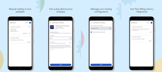 أطلقت قوقل تطبيق تطبيق Play Billing Lab والذي يسمح للمطورين بتجربة الأمور المالية المرتبطة بتطبيقاتهم