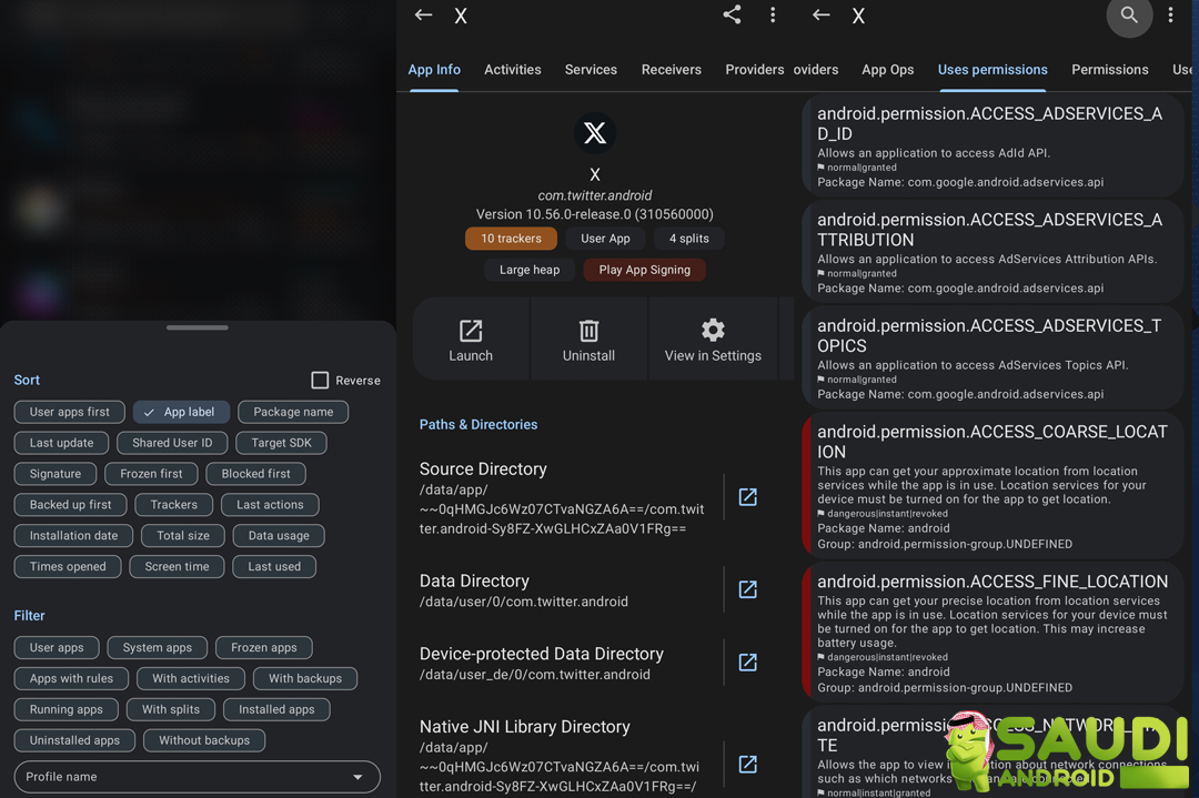 تطبيق اليوم | App Manager: تطبيق مفتوح المصدر لإدارة تطبيقات أندرويد بطريقة متقدمة وآمنة