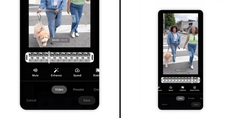 تلقى تطبيق صور قوقل "Google Photos" تحديثًا جديدًا لمحرر الفيديو مع تصميم جديد يتضمن "إعدادات مسبقة" تعمل بالذكاء الاصطناعي.