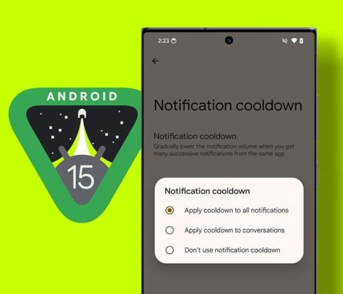 تشير أحدث التقارير الجديدة بأن نظام أندرويد 15 "Android 15" سيجلب تحسينات إضافية في إدارة الإشعارات، بما في ذلك مزامنة الإشعارات ورفض الإشعارات القديمة.
