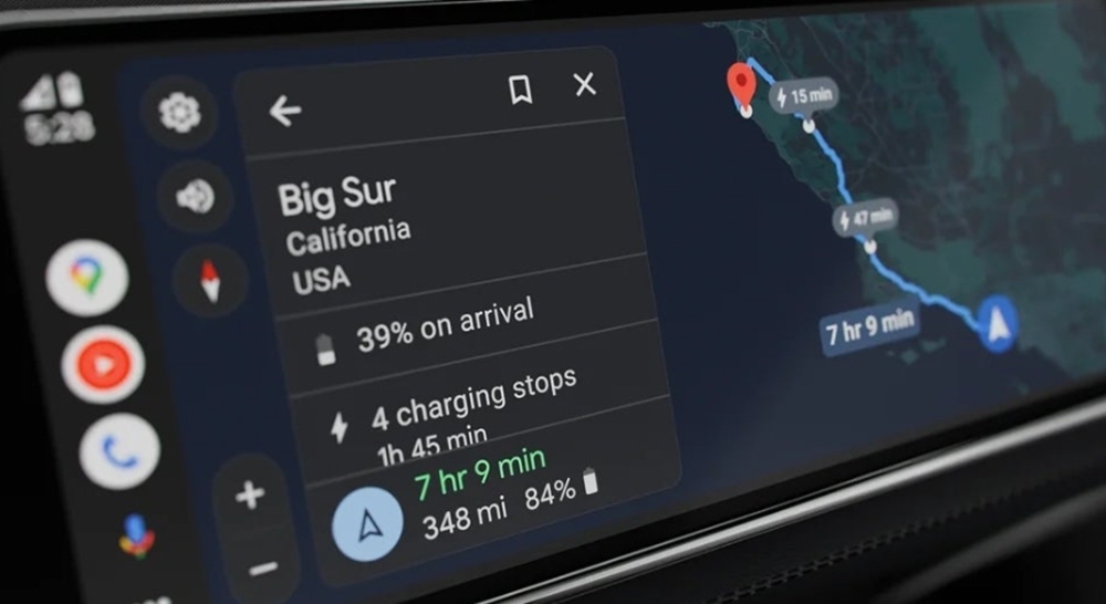 قوقل تسهّل تعديل عناوين المنزل والعمل في تطبيق الخرائط Google Maps على اندرويد أوتو