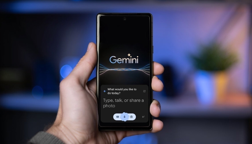 شرح طريقة إجراء المكالمات وإرسال الرسائل عبر Gemini دون الحاجة إلى إلغاء قفل الهاتف