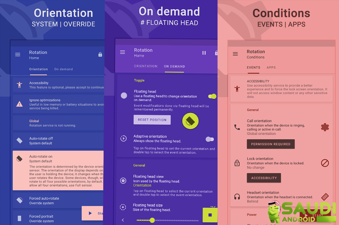 تطبيق اليوم | إدارة ذكية لاتجاهات الشاشة مع Rotation – Orientation Manager