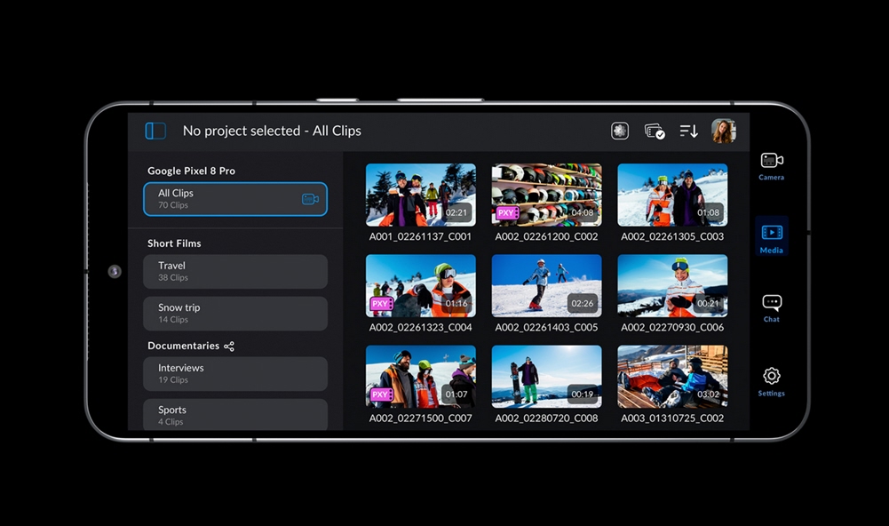 الإصدار 2.0 من تحديث تطبيق Blackmagic Camera يصل إلى أندرويد مع العديد من الميزات