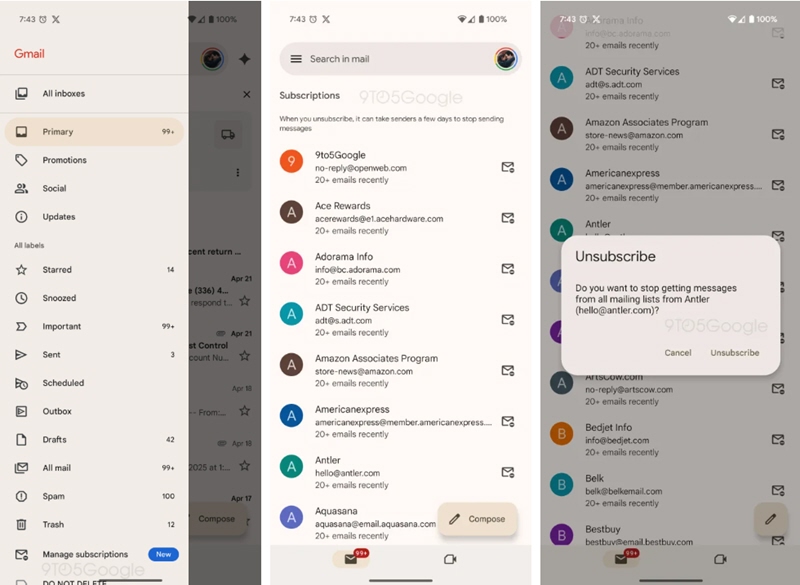 تطبيق Gmail