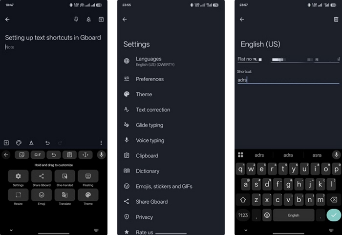 تطبيق لوحة مفاتيح قوقل Gboard