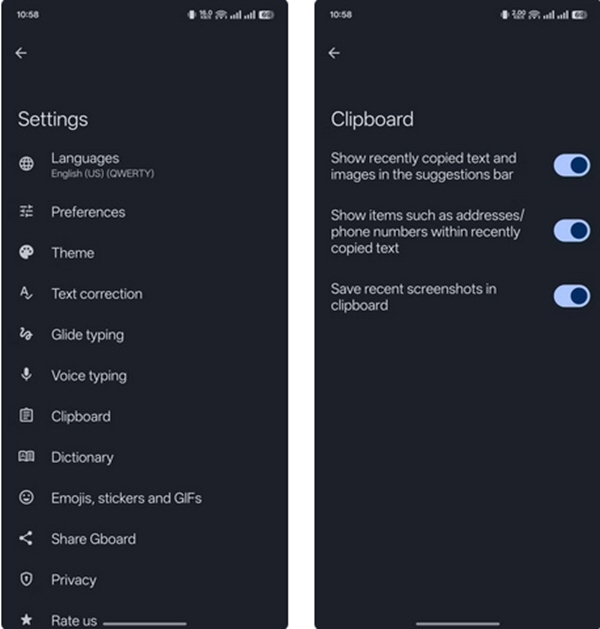 تطبيق لوحة مفاتيح قوقل Gboard