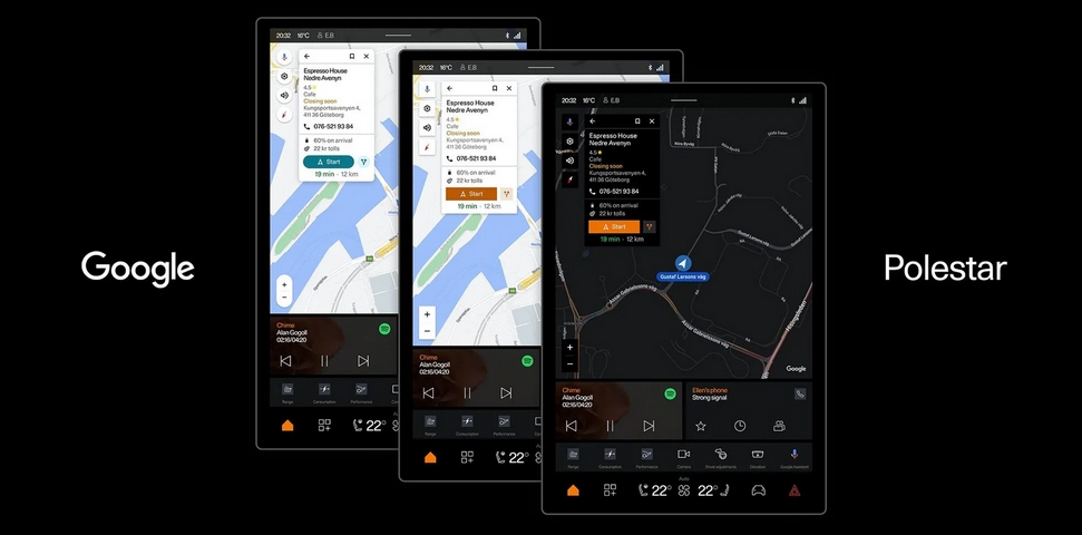 خرائط قوقل Google Maps ستحصل على مظهر جديد يتماشى مع سيارتك والبداية مع سيارات Polestar: إليكم التفاصيل