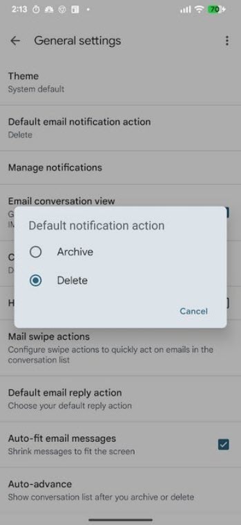 تطبيق Gmail