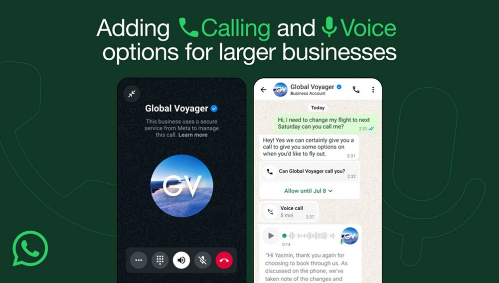 واتساب WhatsApp تعزز التواصل التجاري بميزات جديدة للمكالمات ودعم الذكاء الاصطناعي وأكثر: إليك كامل التفاصيل