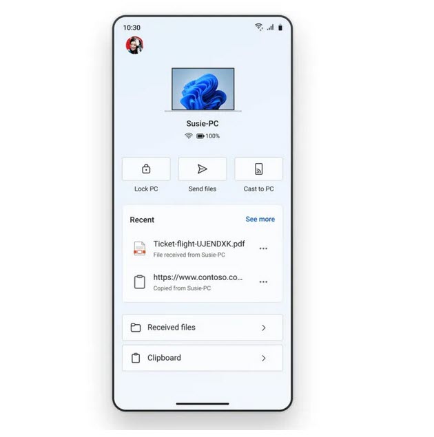 Link to Windows