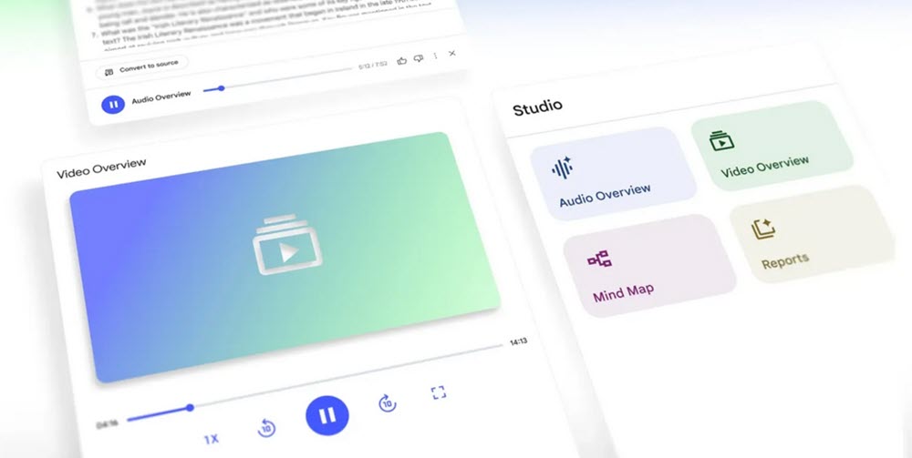 قوقل تطلق ميزة الملخصات المرئية في NotebookLM لتبسيط المحتوى المعقّد : إليك كل مانعرفه
