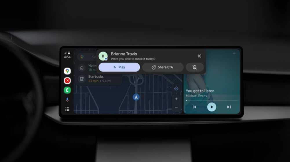 إصدار أندرويد أوتو Android Auto 14.9 يقدم دعم كامل لألوان Material You وتناسق بصري غير مسبوق : هذه أبرز التغييرات!