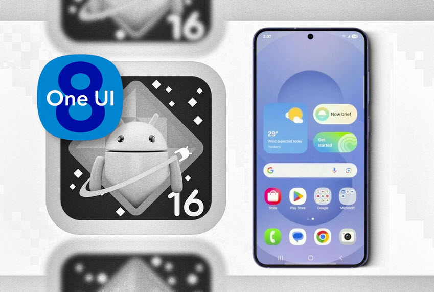 الأجهزة التي حصل على تحديث واجهة One UI 8