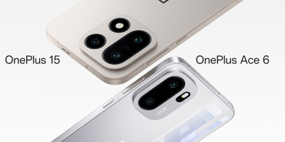 ون بلس تكشف عن هاتفي OnePlus 15 و OnePlus Ace 6 رسميًا ببطاريات ضخمة وشاشات 165 هرتز: السعر & المواصفات