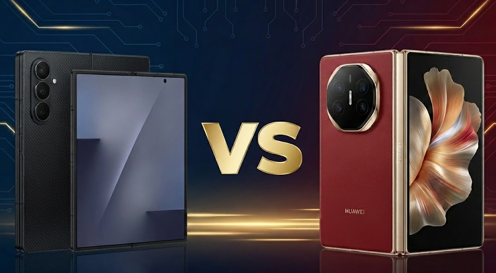 من هواوي إلى سامسونج : كيف يتشكل مستقبل الهواتف الثلاثية الطي؟ Galaxy Z TriFold VS HUAWEI Mate XT