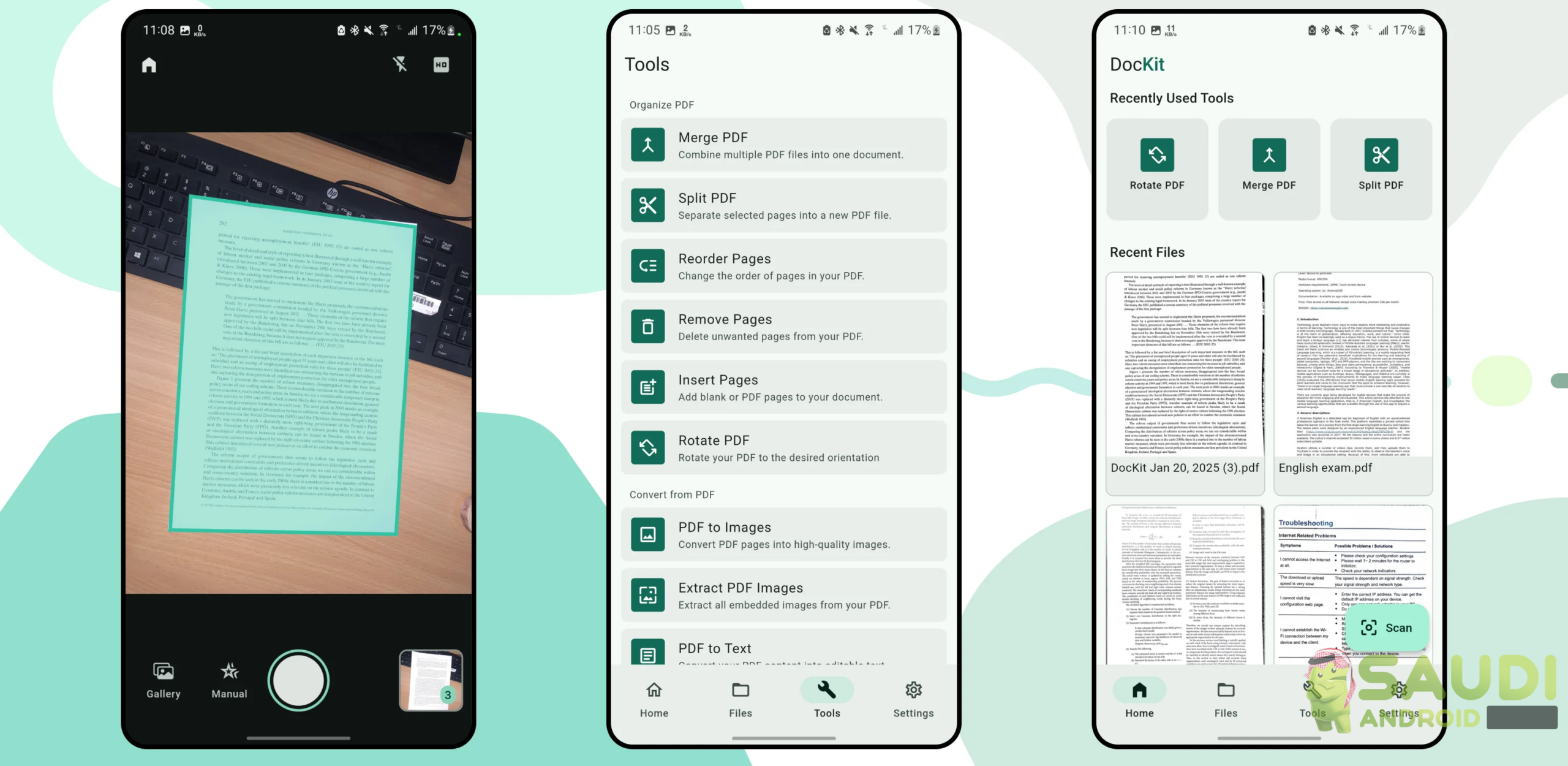 نظرة على تطبيق DocKit لتحرير، رقمنة، إدارة ملفاتك على أندرويد (منظومة متكاملة)