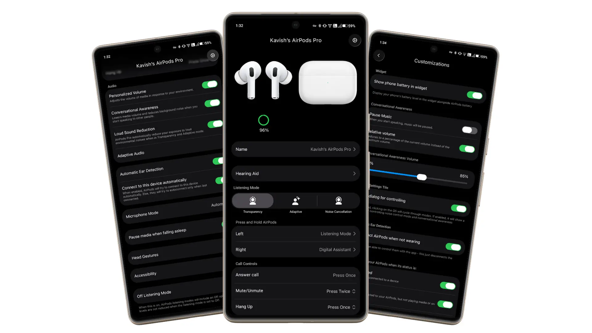 LibrePods تطبيق اندرويد للتمتع بجميع ميزات AirPods المتقدمة