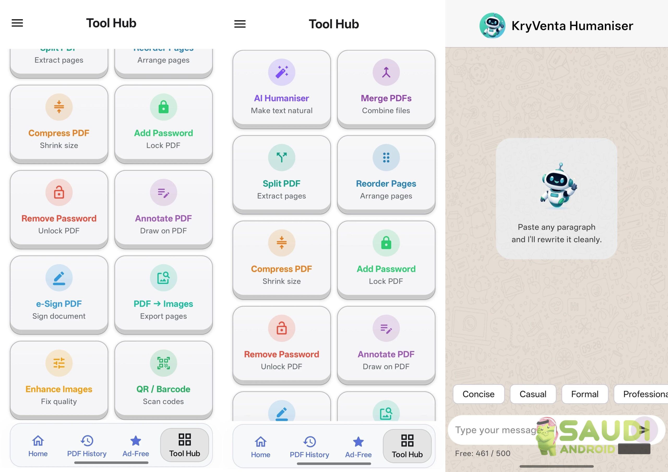 نظرة على تطبيق KryVenta : ماسح مستندات ذكي مع أدوات PDF قوية والمزيد لمستخدمي أندرويد