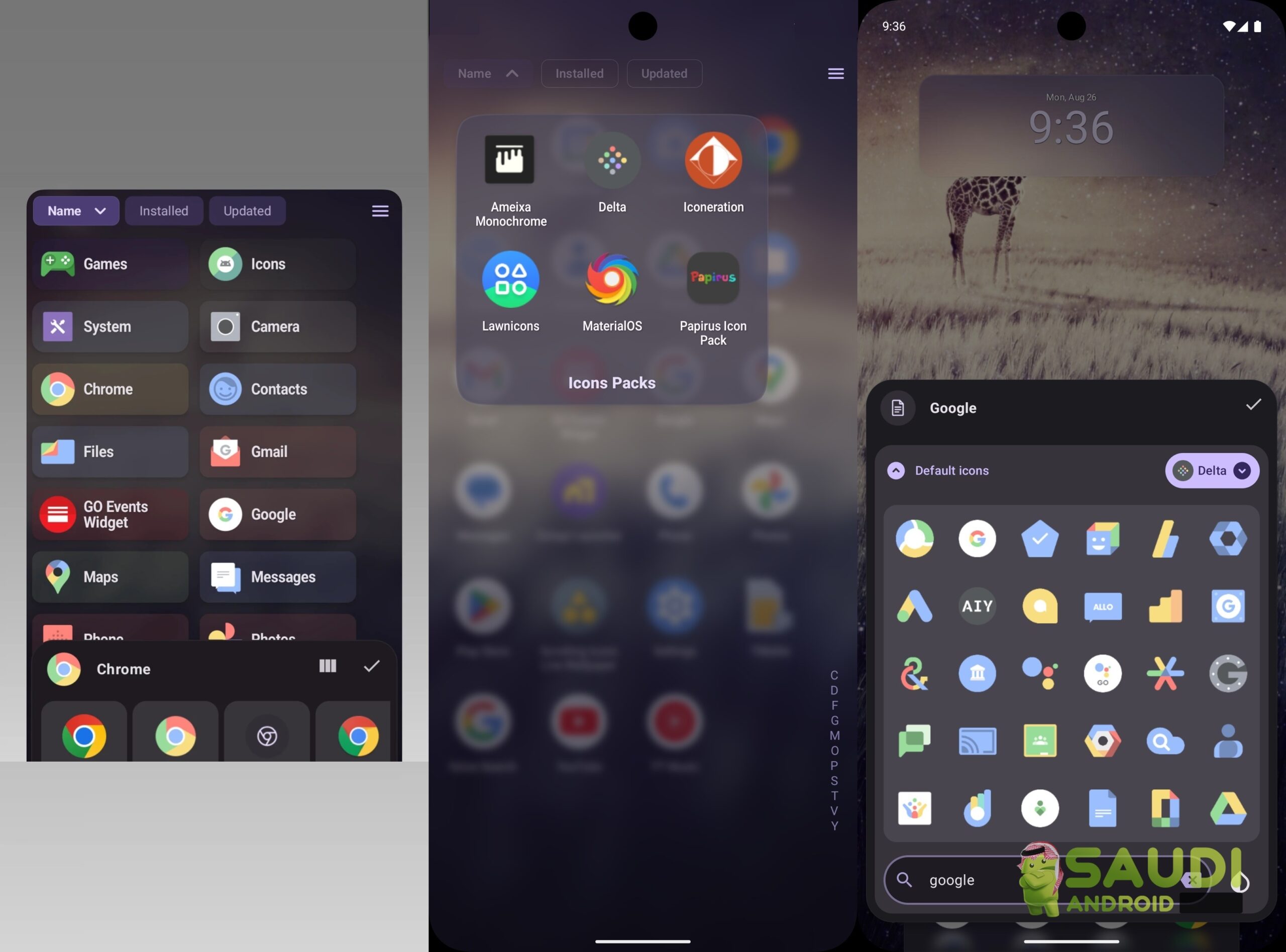 نظرة على تطبيق Octopi Launcher : ثورة في تخصيص شاشة أندرويد وخاصة للهواتف القابلة للطي