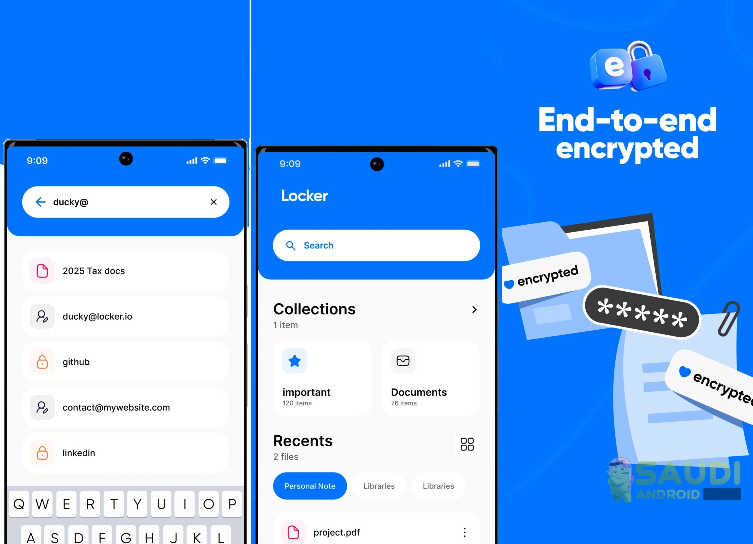 نظرة على تطبيق Ente Locker | خزنة آمنة لتخزين مستنداتك ومعلوماتك المهمة على أندرويد