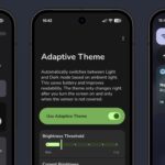نظرة حول تطبيق Adaptive Theme | للتبديل التلقائي بين الوضع الفاتح والداكن حسب شدة الإضاءة المحيطة