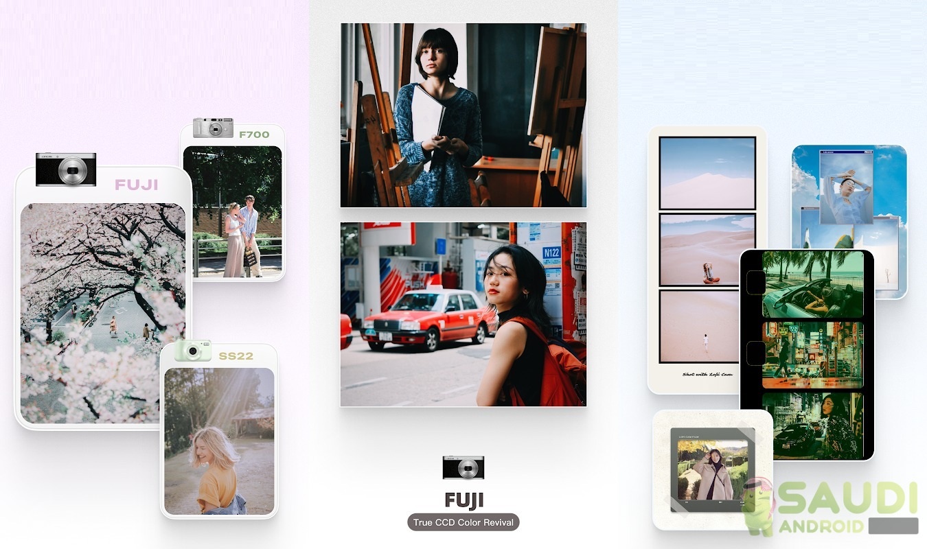 نظرة على تطبيق LoFi Cam | لخلق تأثيرات تصوير كلاسيكية وقديمة على أندرويد