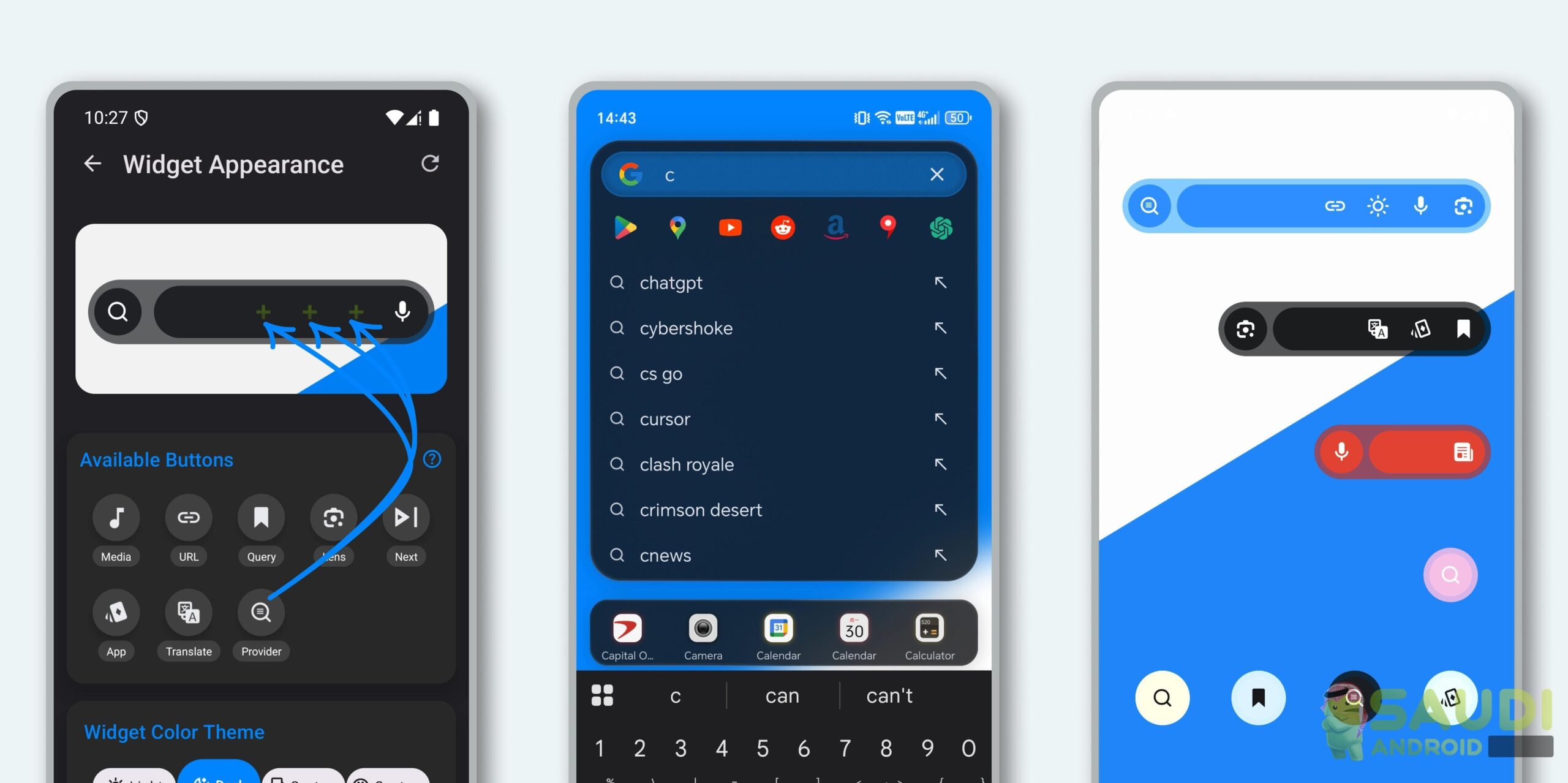 نظرة على تطبيق Zerch Widget | لتحويل الويدجت إلى مركز تحكم شامل