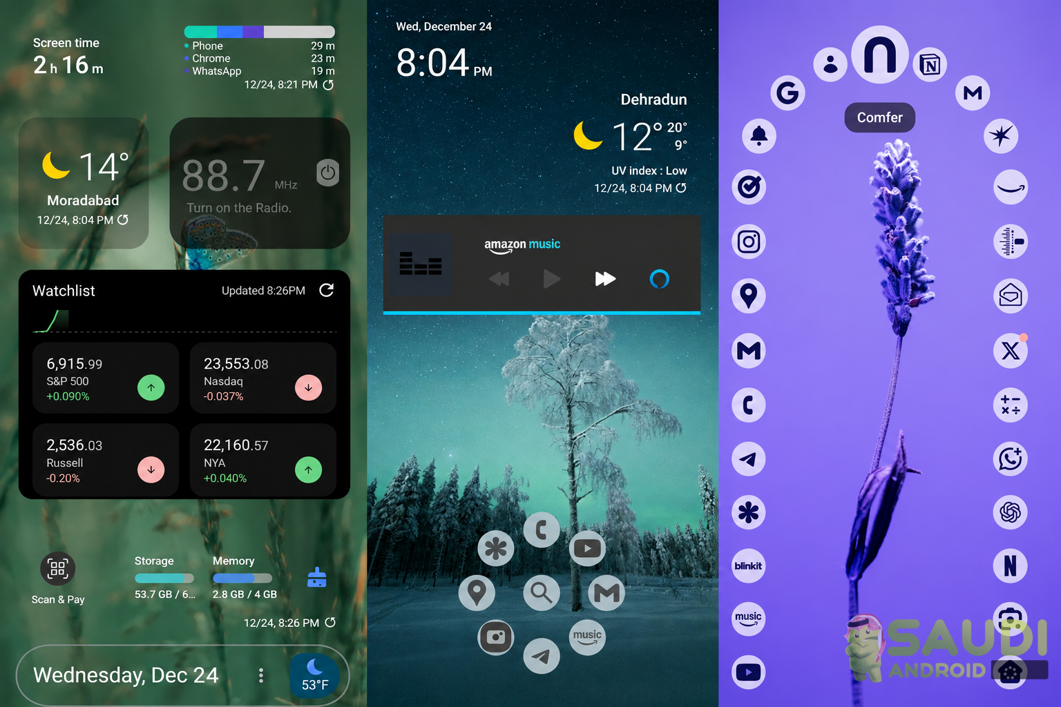 نظرة على لانشر Comfer Launcher | حوّل هاتف أندرويد إلى تجربة مختلفة تمامًا