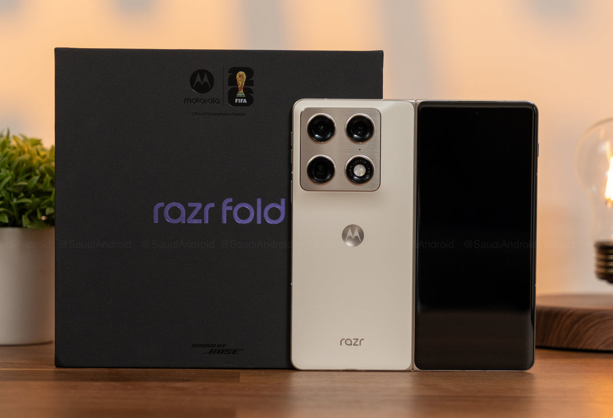 موتورولا ريزر فولد Motorola razr fold | هاتف قابل للطي يجمع بين الفخامة والقوة والذكاء الاصطناعي في جهاز واحد
