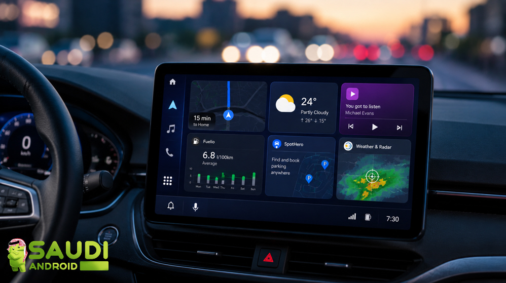 أفضل تطبيقات أندرويد أوتو Android Auto التي يجب أن تستخدمها لتجربة قيادة أذكى وأكثر كفاءة