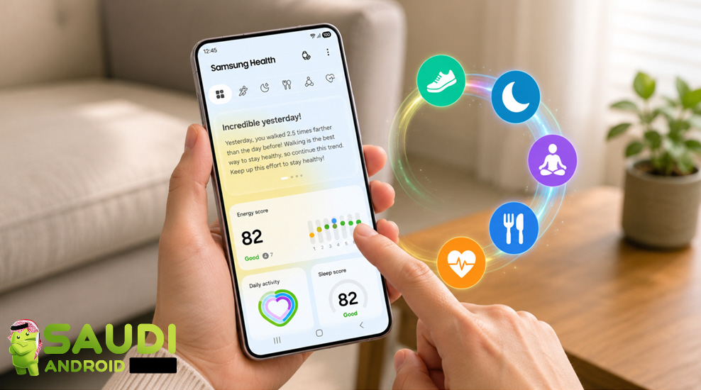 سامسونج تطلق تحديثًا ضخمًا لتطبيق Samsung Health بميزات صحية متقدمة مدعومة بالذكاء الاصطناعي : نظرة شاملة عليها