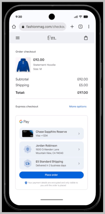 ما هي ميزة Google Pay Direct Checkout وكيف تسهل التسوق عبر Google Wallet