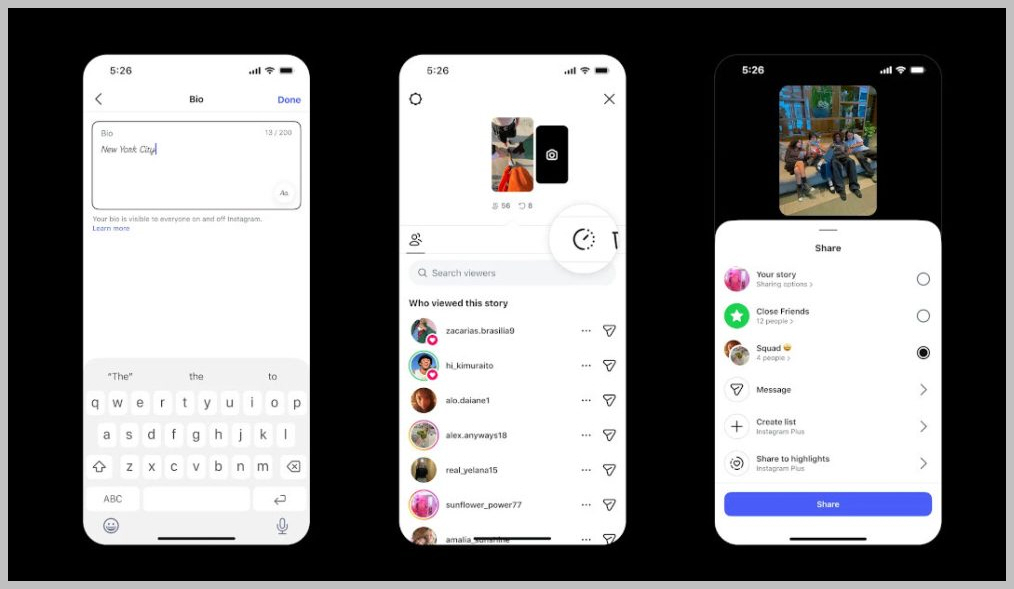 أبرز ما يقدمه اشتراك Instagram Plus