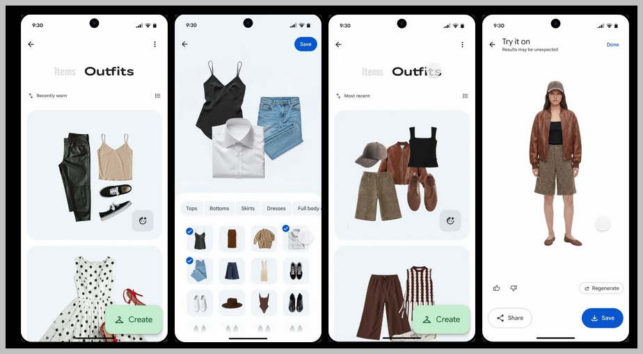 ميزة “Wardrobe” تصل إلى صور قوقل