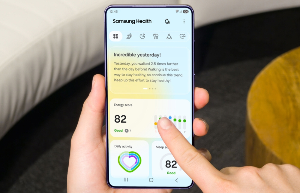 سامسونج تُطلق التحديث المنتظر لتطبيق Samsung Health مع تصميم جديد ومزايا صحية متقدمة