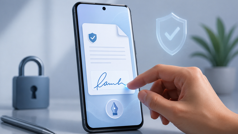 تطبيق Signatures يصل تدريجيًا إلى هواتف أندرويد لإنشاء وحفظ التوقيعات الرقمية | هذا كل ما نعرفه