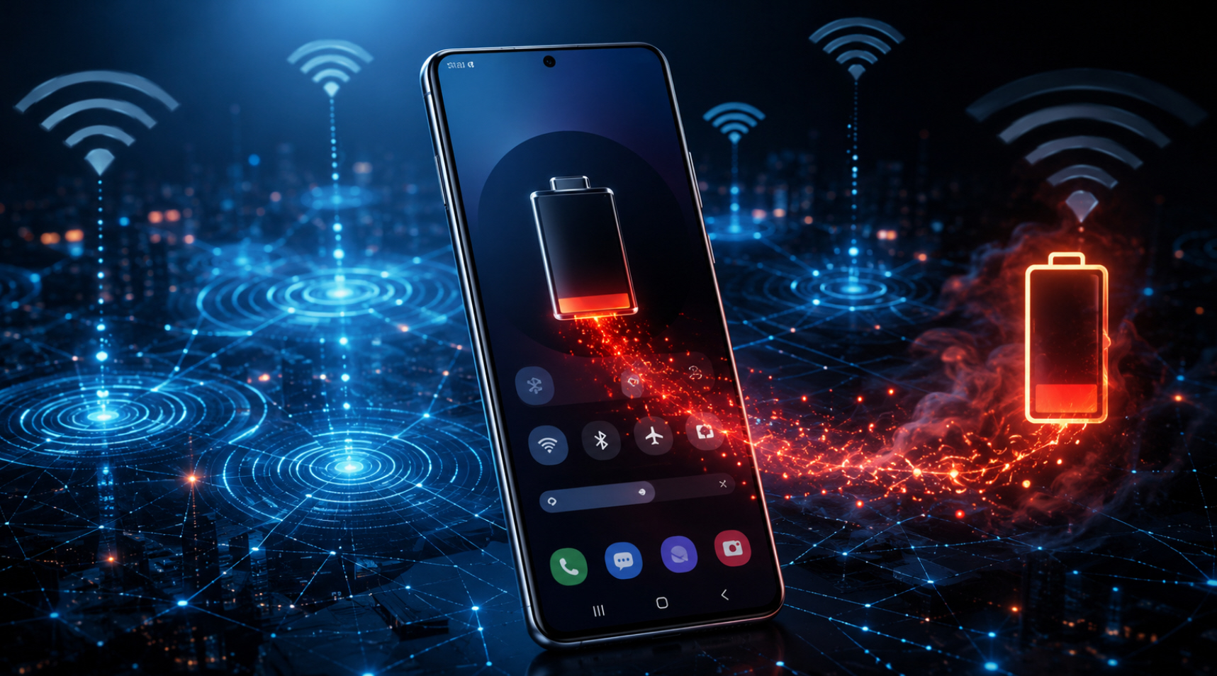 ميزة Wi-Fi Scanning في هواتف جالكسي قد تستنزف البطارية حتى عند إيقاف الواي فاي.. إليكم ما هي و طريقة إيقافها