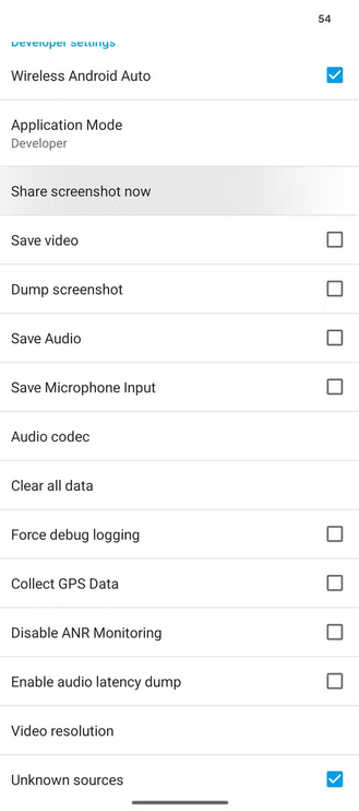 أهم مميزات وضع المطوّر المخفي في Android Auto