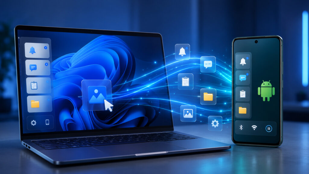 تعزيز تكامل هواتف أندرويد مع ويندوز 11
