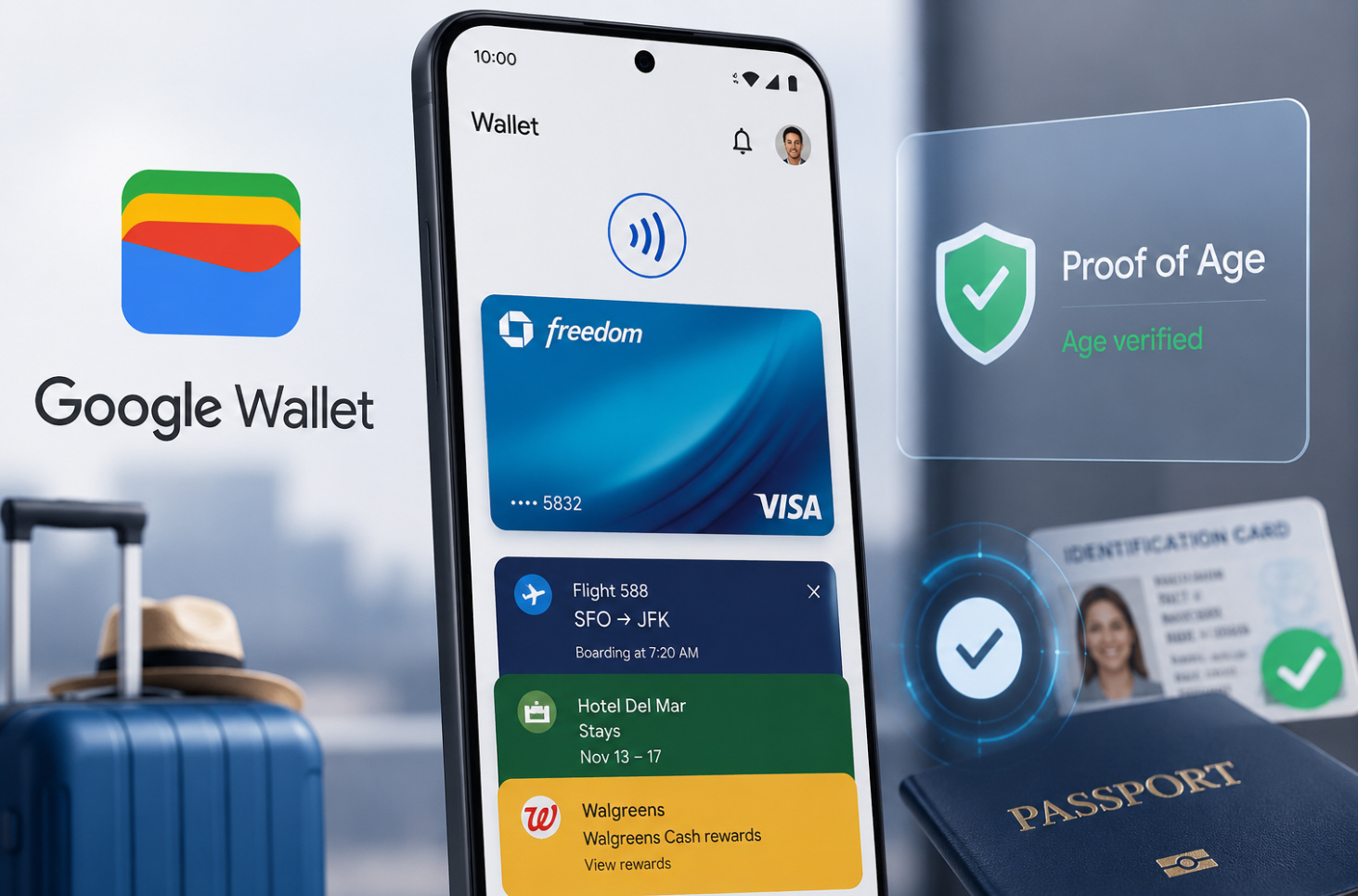 محفظة قوقل Google Wallet تختبر ميزتين جديدتين لتحديث البطاقات والتحقق من العمر بخصوصية أكبر