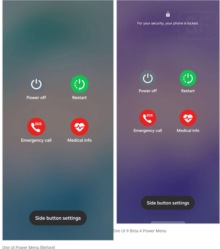 2026-07-16_13-24-00 واجهة One UI 9 تعزز أمان هواتف Galaxy وتمنع إيقافها دون كلمة المرور