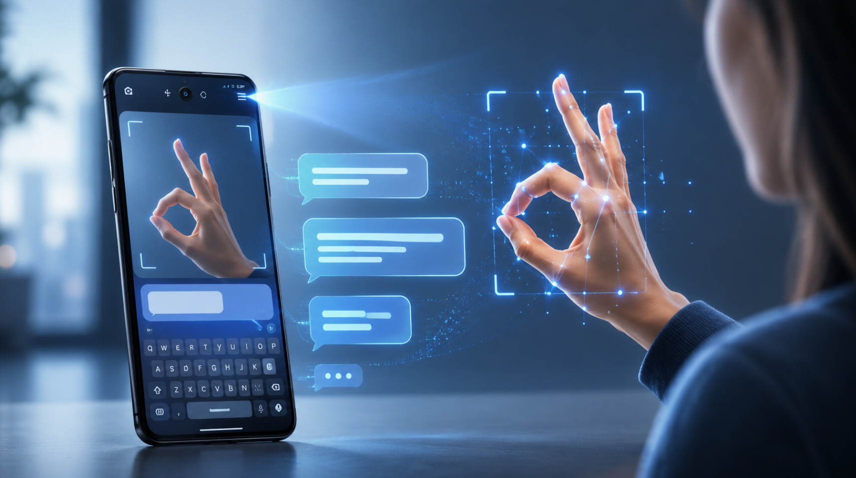 لوحة مفاتيح قوقل Gboard تستعد لفهم لغة الإشارة وتحويلها إلى نص عبر كاميرا الهاتف : إليكم الطريقة