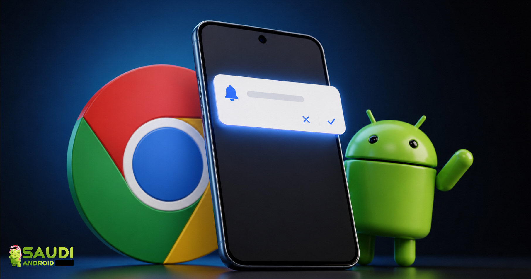 متصفح قوقل كروم Chrome 155 يضع حدًا لطلبات الإشعارات المزعجة على أندرويد بهذا التغيير