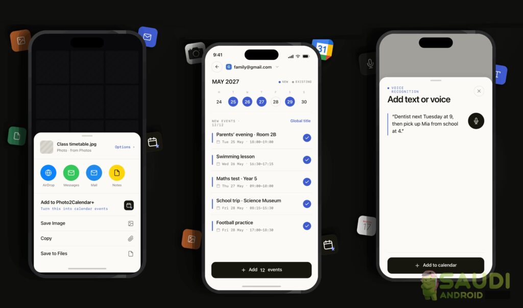 نظرة حول تطبيق Photo2Calendar Scan | حوّل تقويمك الورقي إلى رقمي بلقطة كاميرا