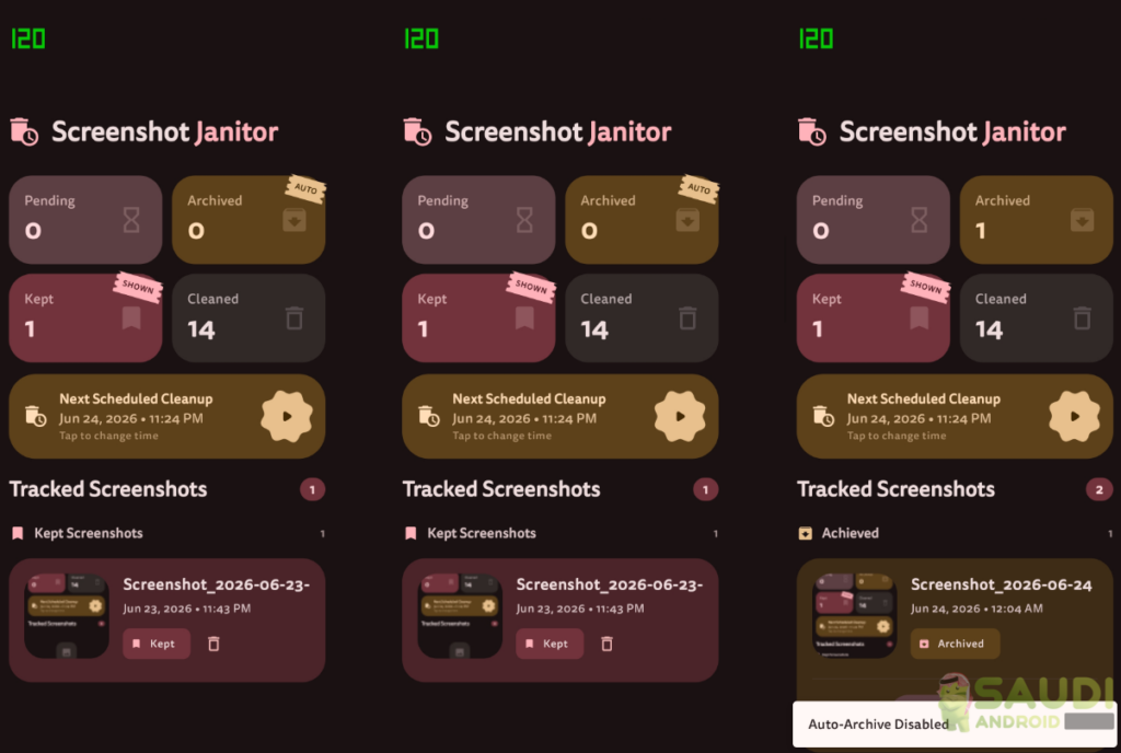 نظرة حول تطبيق Screenshot Janitor | حل ذكي لتنظيم معرض الصور وحذف لقطات الشاشة